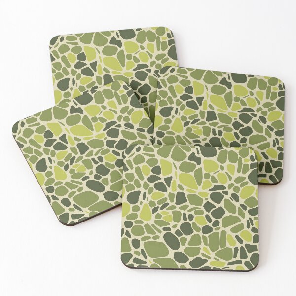 Item preview, Verdant Mosaic - Abstract Stone Pattern designed and sold by Haji  Kamora.