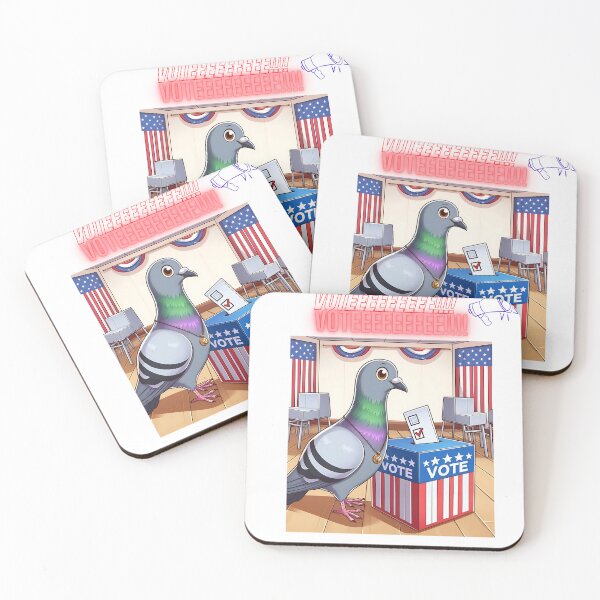 Item preview, Funny pigeon voting in elections designed and sold by LOveStOrSidE.