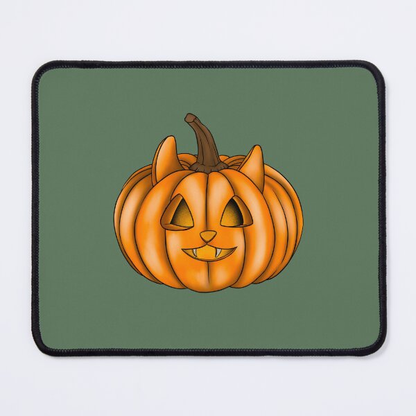 Item preview, Halloween cat pumpkin designed and sold by NessaCiaoKakao.