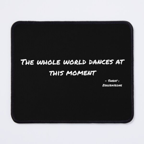 Item preview, Sweat By Zerobaseone Lyrics designed and sold by ArtRaftPro.