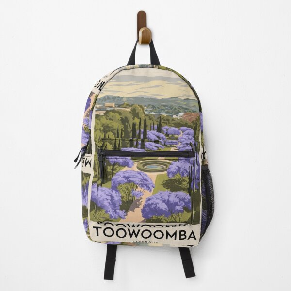 Item preview, Toowoomba Vintage Travel Poster designed and sold by TravelerRat.