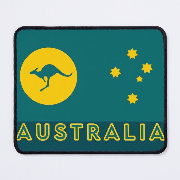 Item preview, Australia Kangaroo Sun Flag. 2024 with title Australia designed and sold by Kangaroo Sun.