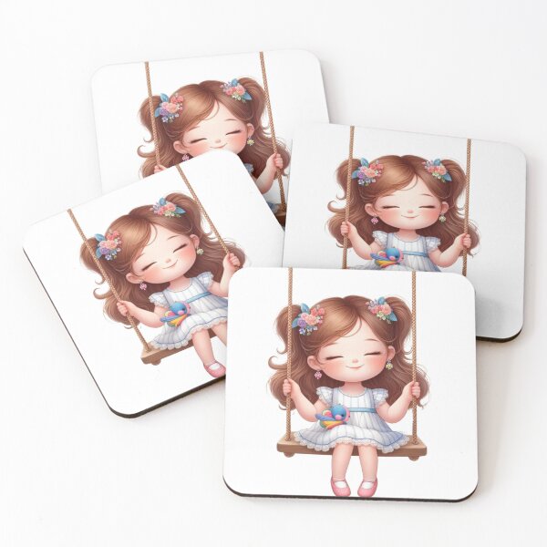 Item preview, The little girl and the swing. designed and sold by Daofa.
