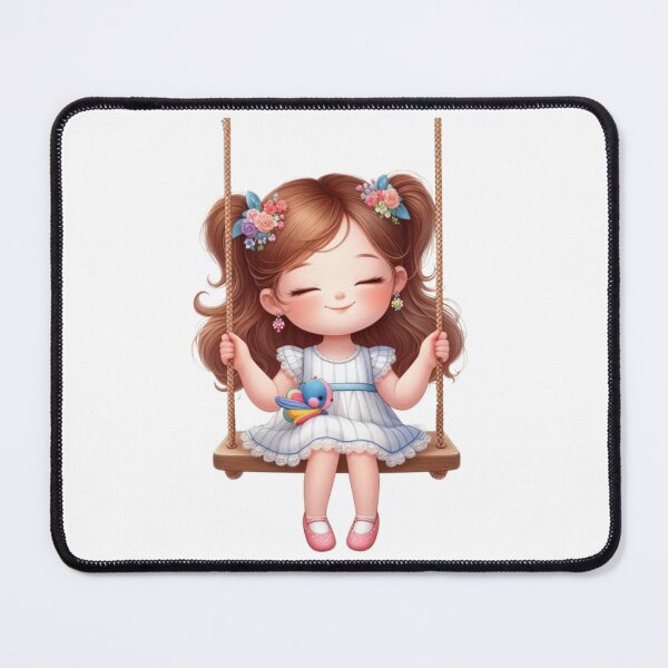 Item preview, The little girl and the swing. designed and sold by Daofa.