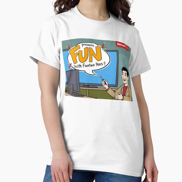SimonTV Fun with Fountain Pens Intro Classic T-Shirt
