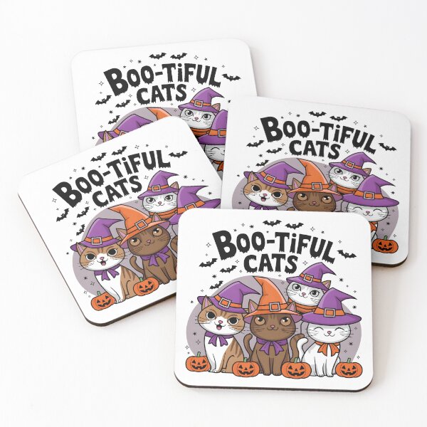 Item preview, Spooky Cats and Pumpkins designed and sold by AASU247.
