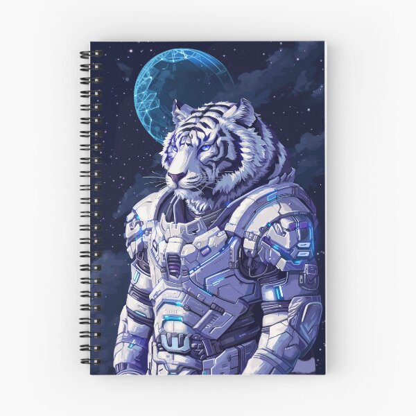 Item preview, Space Tiger Pixel Art designed and sold by Kaos-Bit.