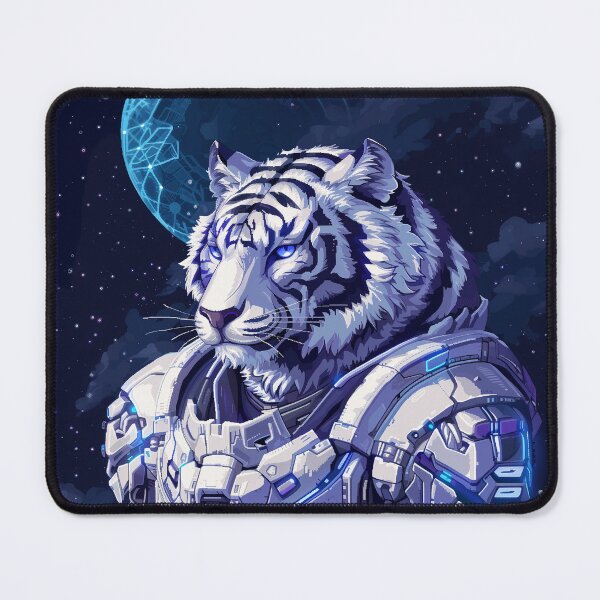 Item preview, Space Tiger Pixel Art designed and sold by Kaos-Bit.