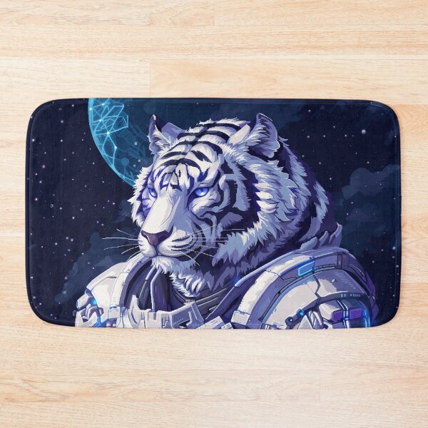 Item preview, Space Tiger Pixel Art designed and sold by Kaos-Bit.