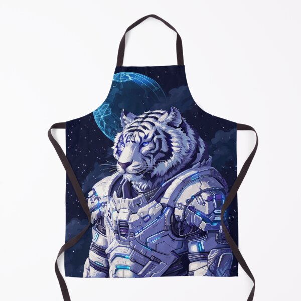 Item preview, Space Tiger Pixel Art designed and sold by Kaos-Bit.