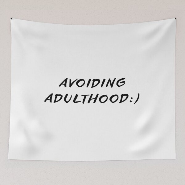 Item preview, Avoiding Adulthood Aesthetic Gifts designed and sold by PientkaArt.