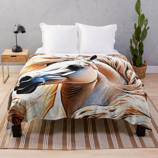 Item preview, Majestic Horse with Inspiring Quote designed and sold by Ramasarsan.