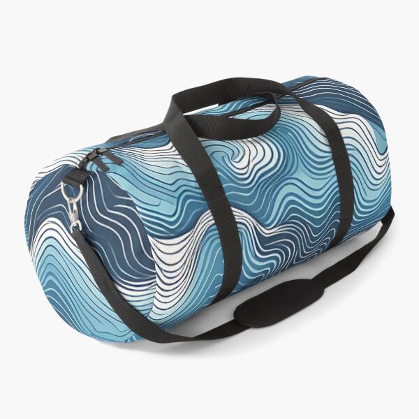 Item preview, Soothing Blue Waves Pattern designed and sold by Haji  Kamora.