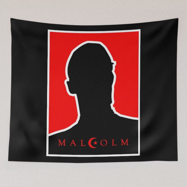 Item preview, Malcolm X designed and sold by UZRWRLD .