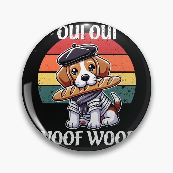 Item preview, French Beabull - Oui, Oui Woof Woof! designed and sold by MaateoDesign.