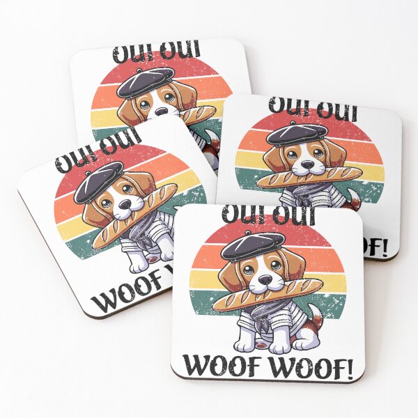 Item preview, French Beabull - Oui, Oui Woof Woof! designed and sold by MaateoDesign.
