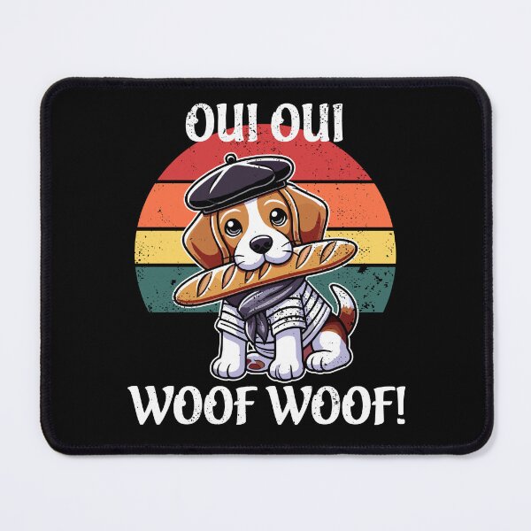 Item preview, French Beabull - Oui, Oui Woof Woof! designed and sold by MaateoDesign.