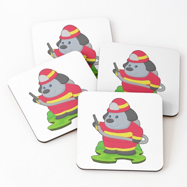 Item preview, Dog Firefighter Fire department designed and sold by Snabdesign84.