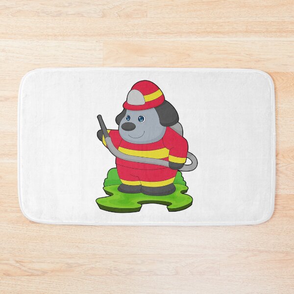 Item preview, Dog Firefighter Fire hose Fire department designed and sold by Snabdesign84.