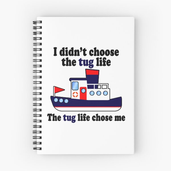 Item preview, Tug Life (Blue) designed and sold by HelpfulMonsters.
