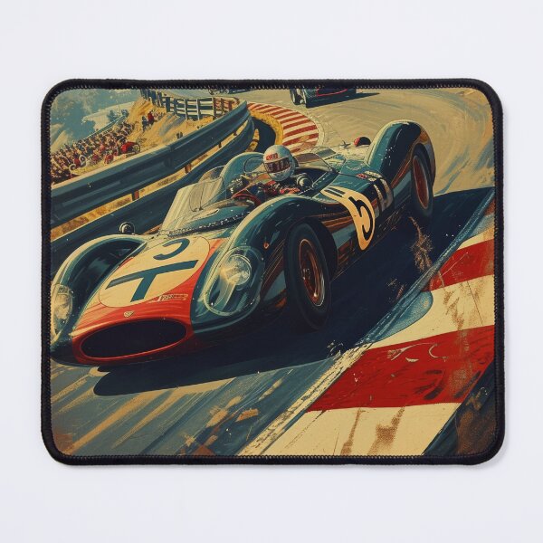 Item preview, Retro Car Races, Classic Cars in Motion designed and sold by Piotrek0001.