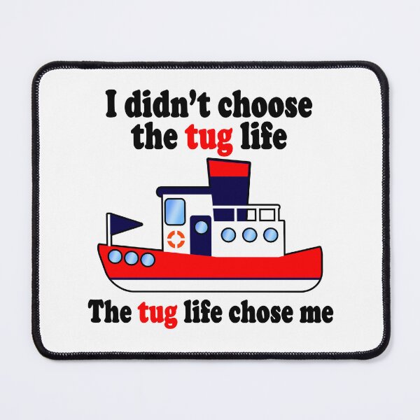 Item preview, Tug Life (Red) designed and sold by HelpfulMonsters.