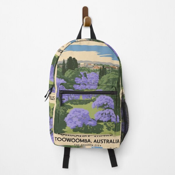 Item preview, Toowoomba Vintage Travel Poster designed and sold by TravelerRat.