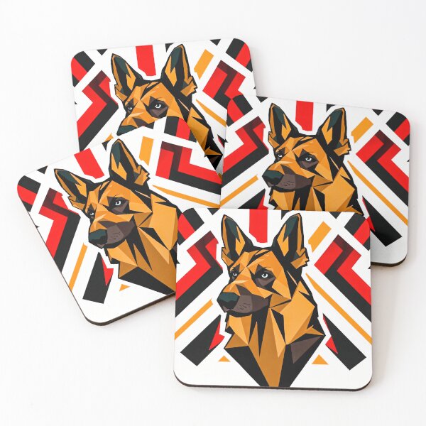 Item preview, Abstract Guardian Strength Of German Shepherd designed and sold by Cute-Cuddles.