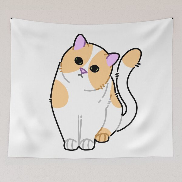 Item preview, Curious Cat designed and sold by StrawberryTaiyaki.