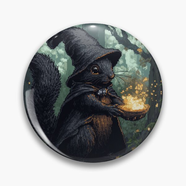 Item preview, Cute Squirrel Wizard  designed and sold by Kaos-Bit.