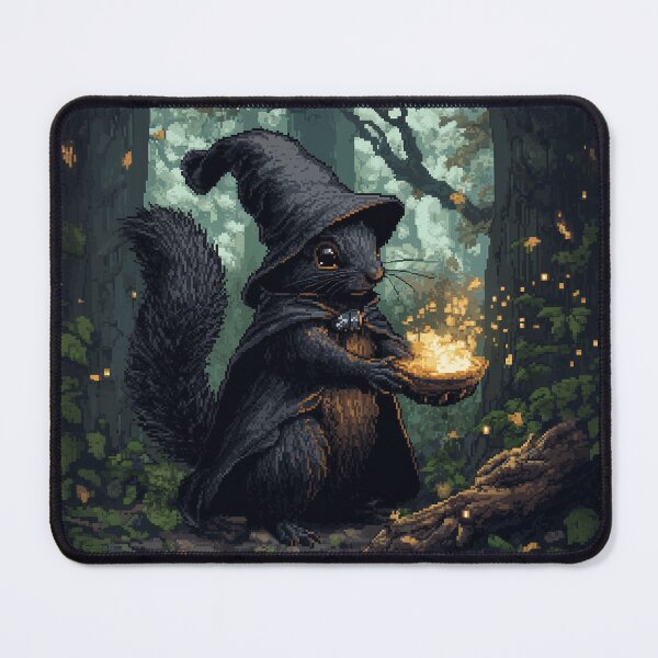 Item preview, Cute Squirrel Wizard  designed and sold by Kaos-Bit.