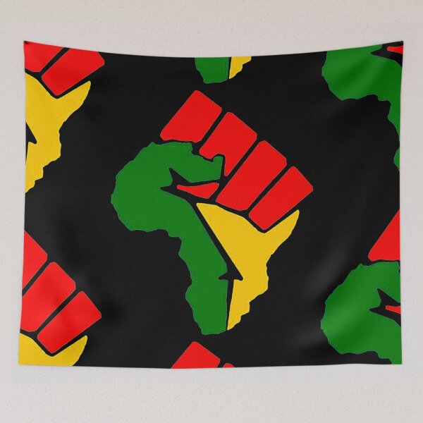 Item preview, Africa Raised Fist designed and sold by UZRWRLD .