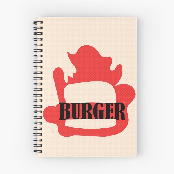 Item preview, Sizzling Burger Art designed and sold by Monedesign.