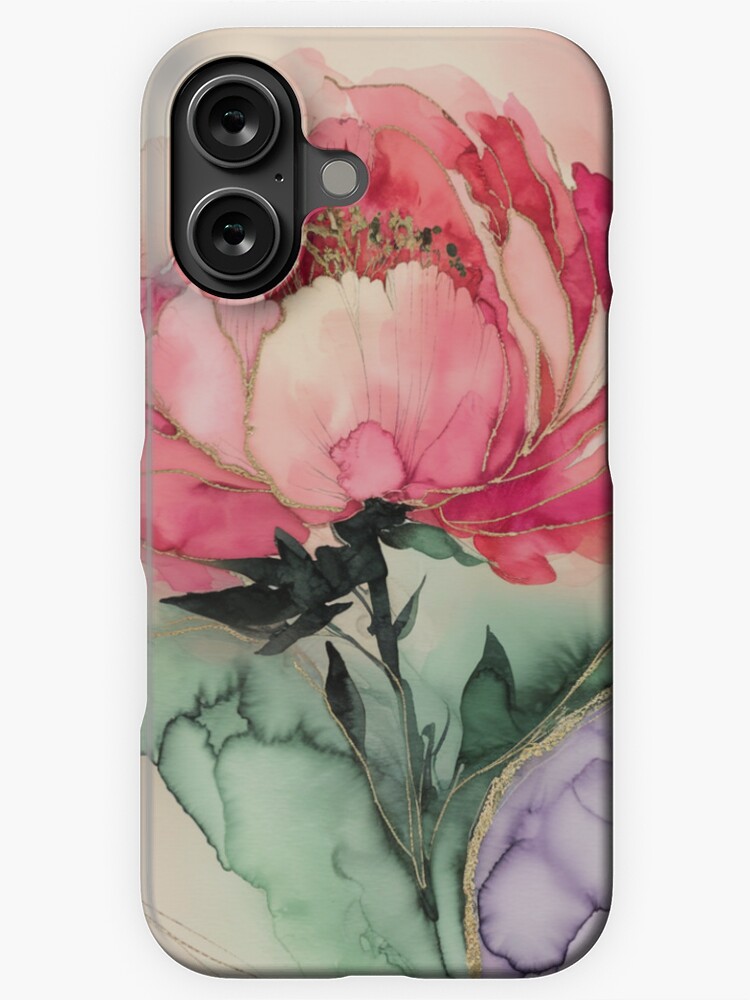 Thumbnail 1 of 4, iPhone Case, Peony designed and sold by Patricks-Art.