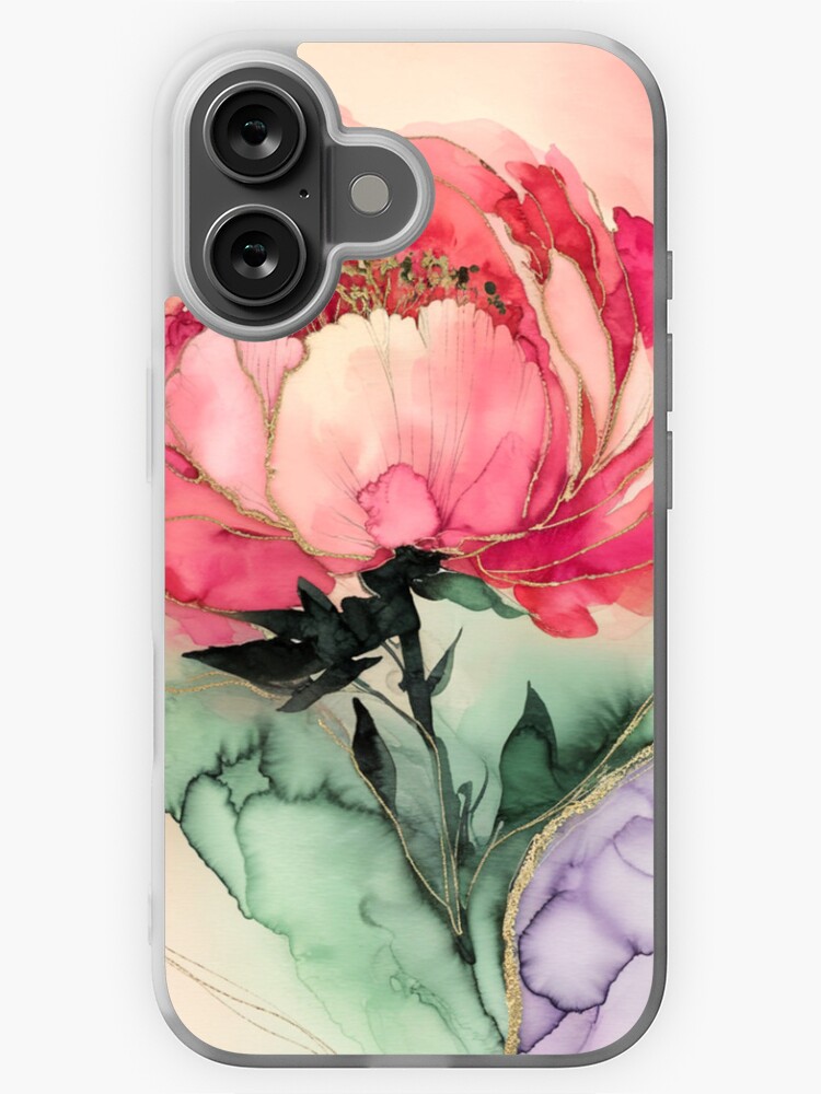Thumbnail 1 of 5, iPhone Case, Peony designed and sold by Patricks-Art.