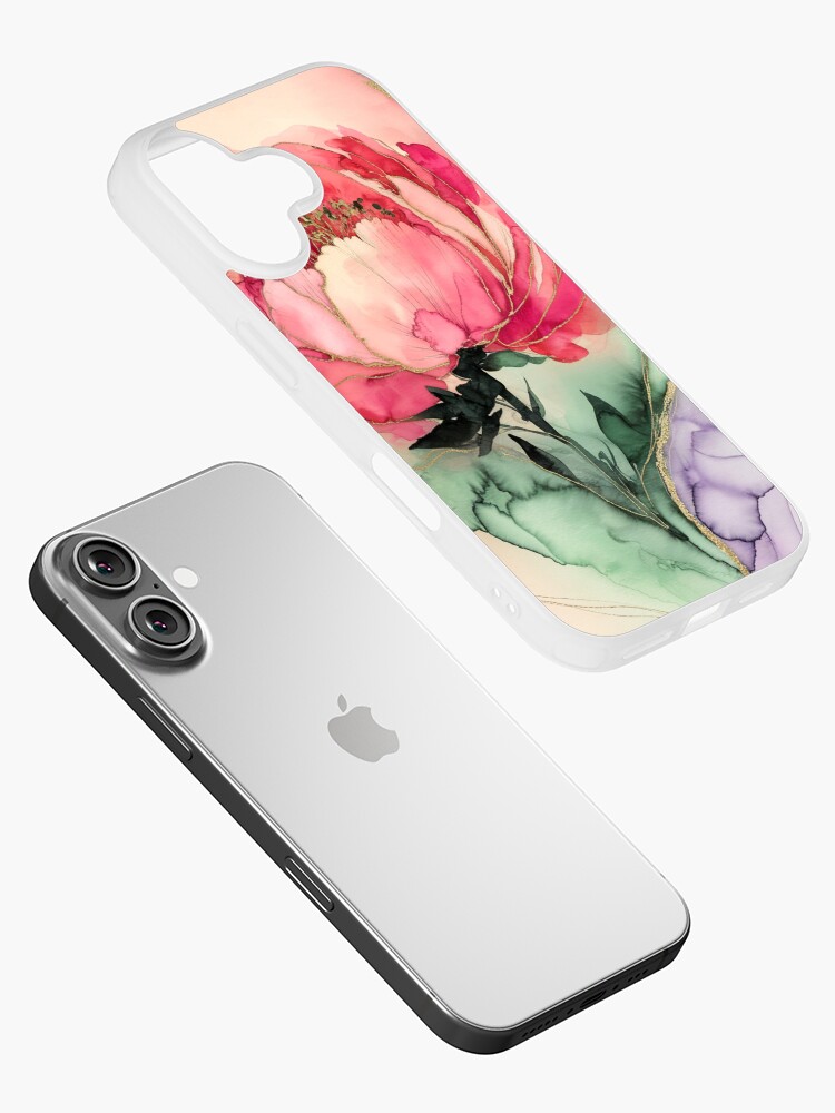 Thumbnail 2 of 5, iPhone Case, Peony designed and sold by Patricks-Art.