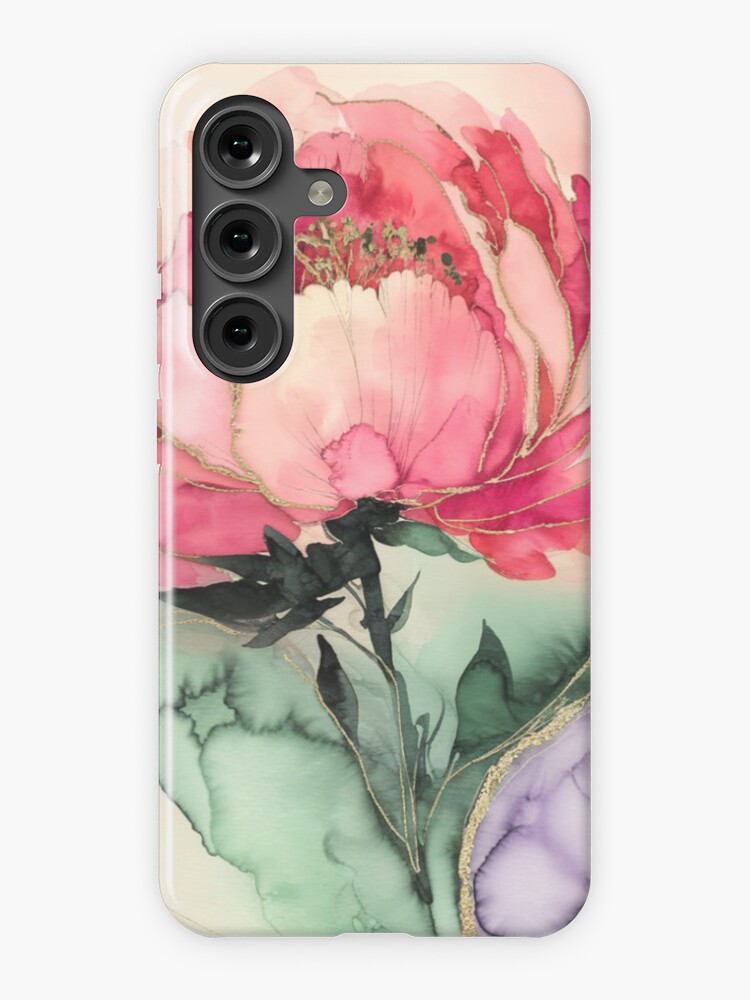 Thumbnail 1 of 4, Samsung Galaxy Phone Case, Peony designed and sold by Patricks-Art.