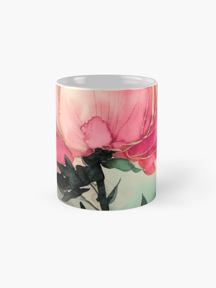Thumbnail 4 of 6, Coffee Mug, Peony designed and sold by Patricks-Art.