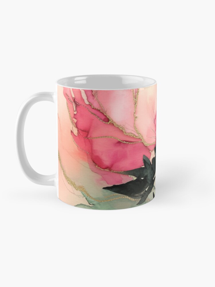 Thumbnail 3 of 6, Coffee Mug, Peony designed and sold by Patricks-Art.