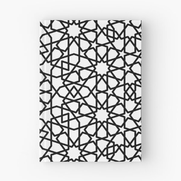 Item preview, Attarine Madrasa black and white geometric pattern designed and sold by mathemartiste.