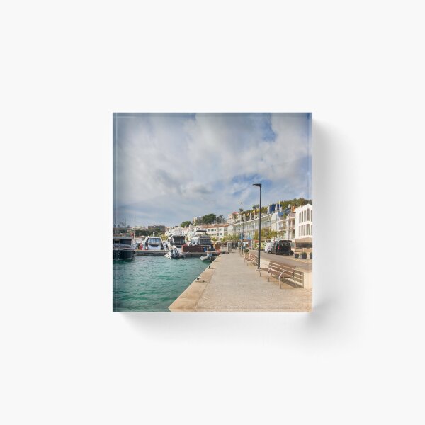 Item preview, Mahon Harbour Quayside, Menorca designed and sold by Violaman.