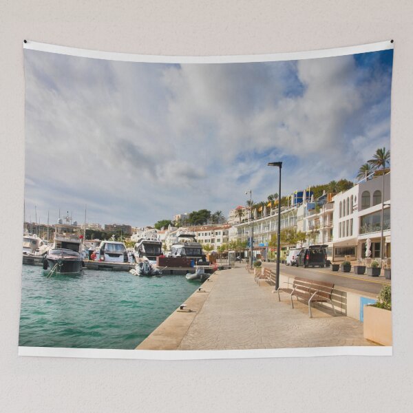 Item preview, Mahon Harbour Quayside, Menorca designed and sold by Violaman.