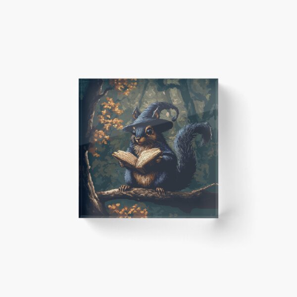 Item preview, Black Squirrel Witch designed and sold by Kaos-Bit.