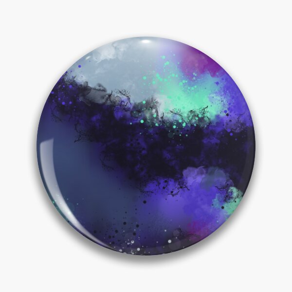 Item preview, Among The Shadows - Blue Purple Green Abstract designed and sold by Joey Santiago.