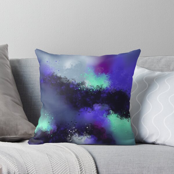 Item preview, Among The Shadows - Blue Purple Green Abstract designed and sold by Joey Santiago.