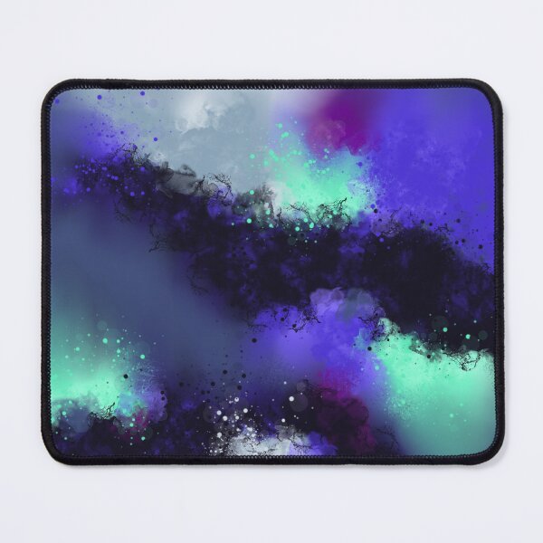Item preview, Among The Shadows - Blue Purple Green Abstract designed and sold by Joey Santiago.