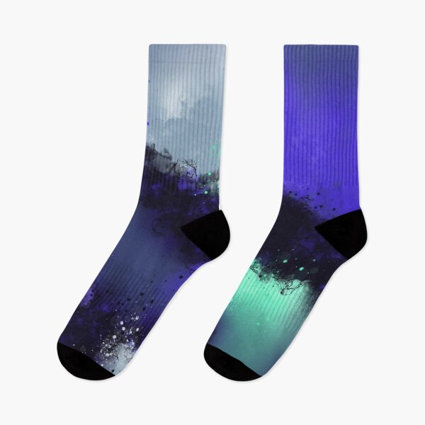 Item preview, Among The Shadows - Blue Purple Green Abstract designed and sold by Joey Santiago.