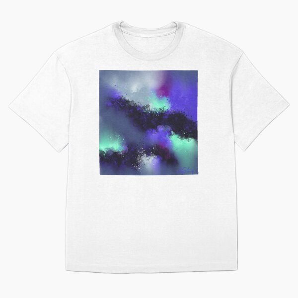 Item preview, Among The Shadows - Blue Purple Green Abstract designed and sold by Joey Santiago.