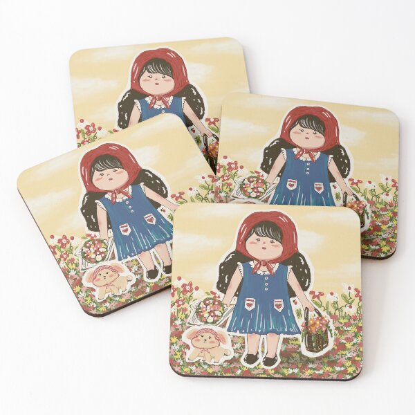 Item preview, Little girl in flower garden  designed and sold by Thursdaypaper.