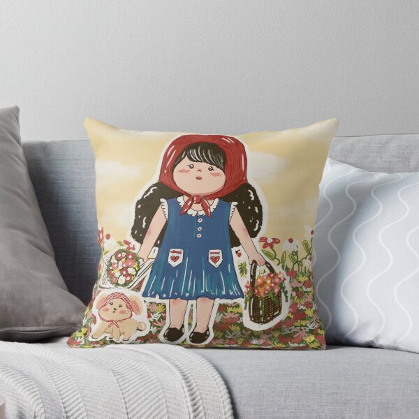 Item preview, Little girl in flower garden  designed and sold by Thursdaypaper.